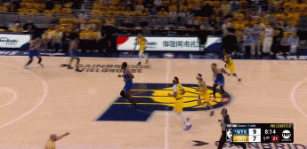 外线开炮！西亚卡姆和内史密斯相继三分穿针 步行者迅速反超比分